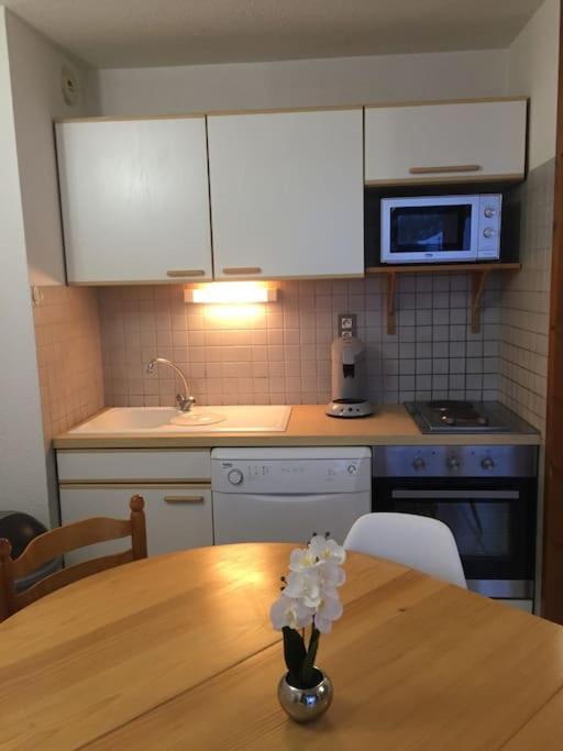 Appart Tres Ensoleille 5-6 Pers Au Pied Des Pistes อองเซลล์ ภายนอก รูปภาพ