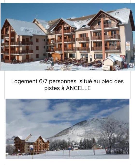 Appart Tres Ensoleille 5-6 Pers Au Pied Des Pistes อองเซลล์ ภายนอก รูปภาพ
