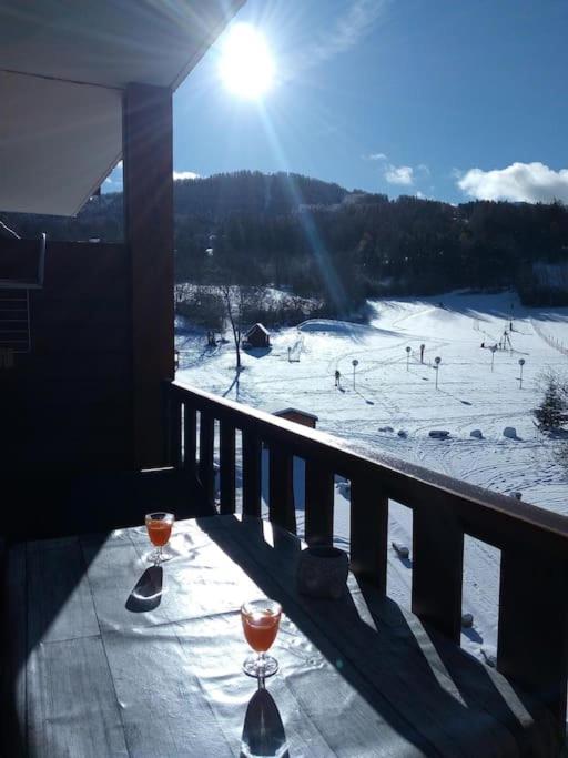 Appart Tres Ensoleille 5-6 Pers Au Pied Des Pistes อองเซลล์ ภายนอก รูปภาพ