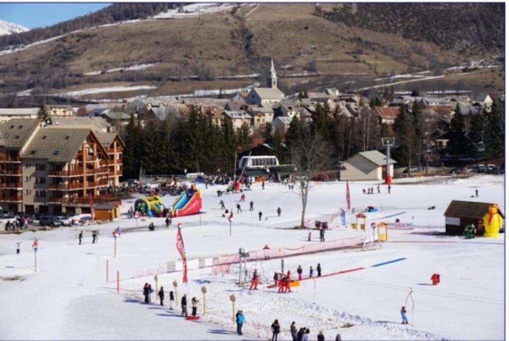 Appart Tres Ensoleille 5-6 Pers Au Pied Des Pistes อองเซลล์ ภายนอก รูปภาพ